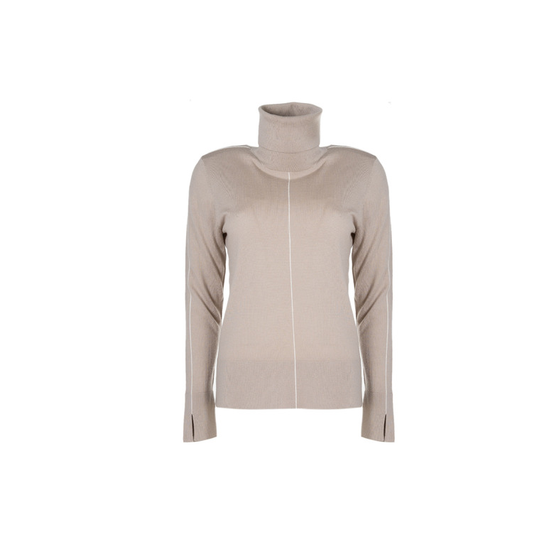 Anna Seravalli trui beige 1