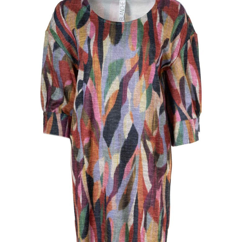Dame Blanche kleid multicolor 2