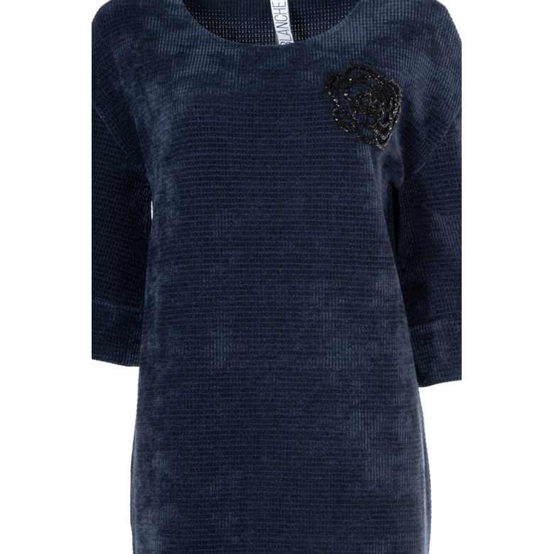 Dame Blanche jurk blauw 2