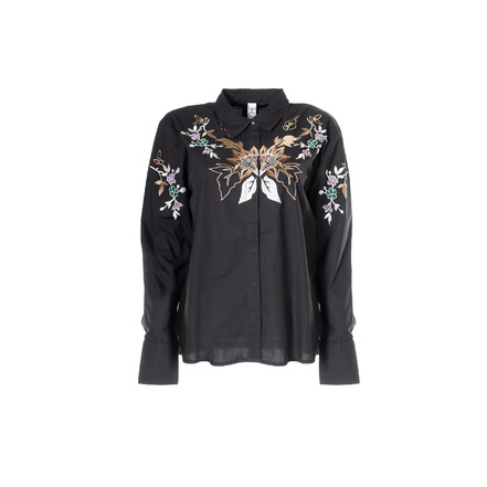 Dame Blanche blouse zwart