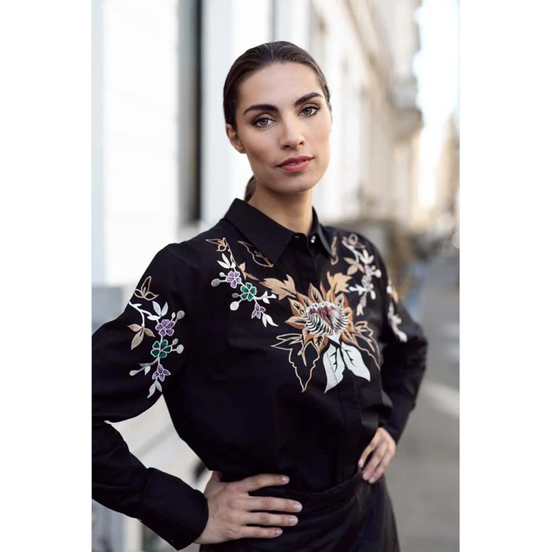 Dame Blanche blouse zwart 2