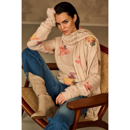 Due Amanti pull beige
