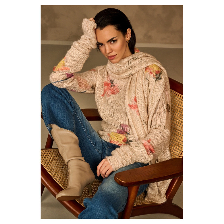Due Amanti pullover beige 2
