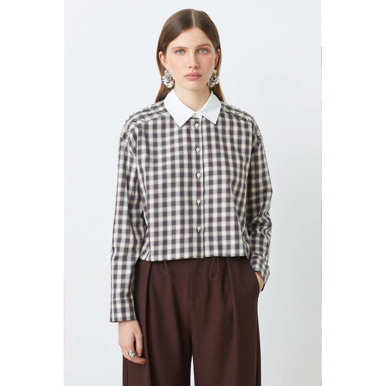 Suncoo blouse bruin 2