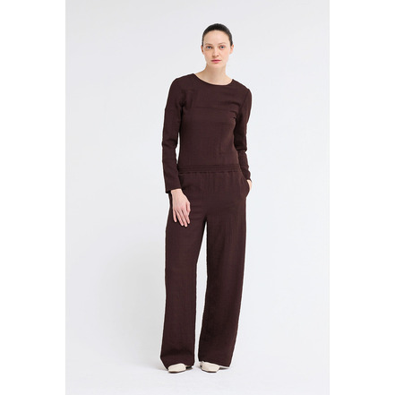 Our Sister broek bruin