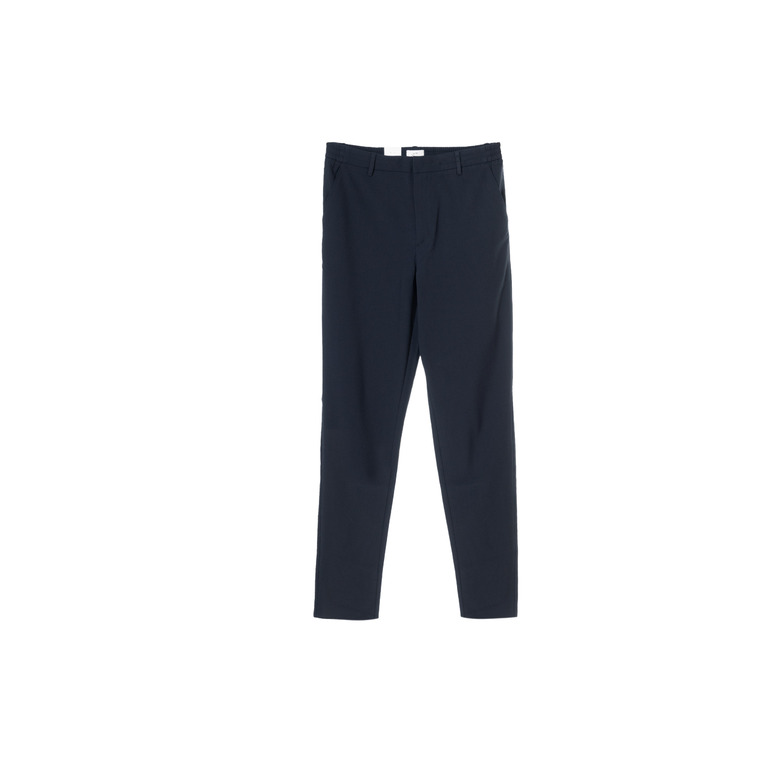 Plain trousers 34 inch blue
