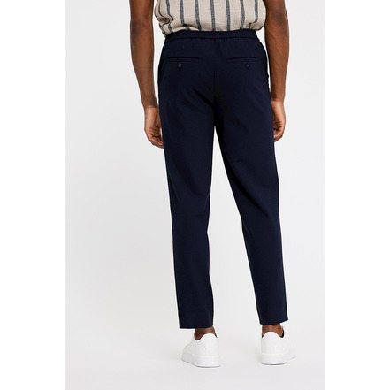 Plain trousers 34 inch blue