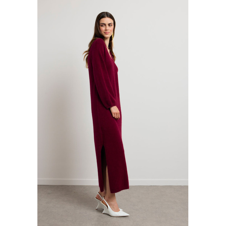 Karma.koma jurk bordeaux 3