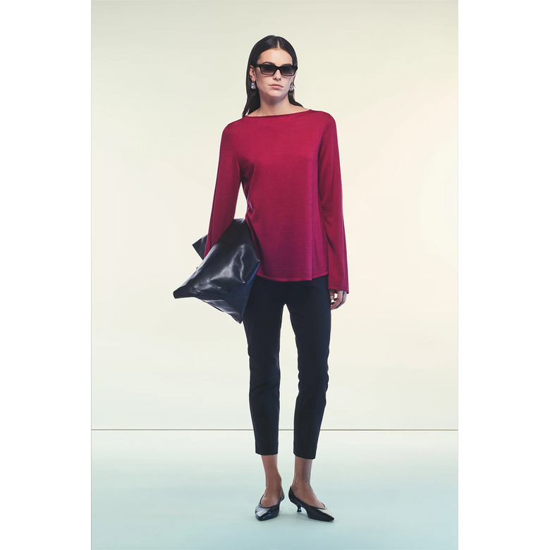 Liviana Conti pullover bordeaux 3