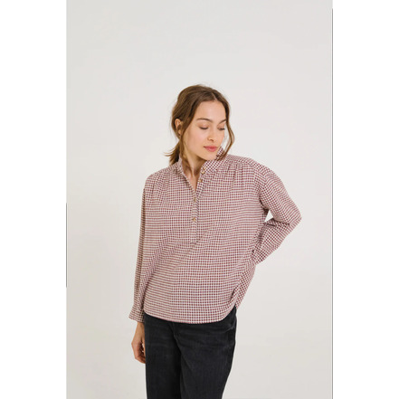 Sacrecoeur blouse bordeaux