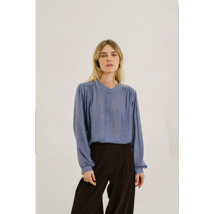 Sacrecoeur blouse blauw