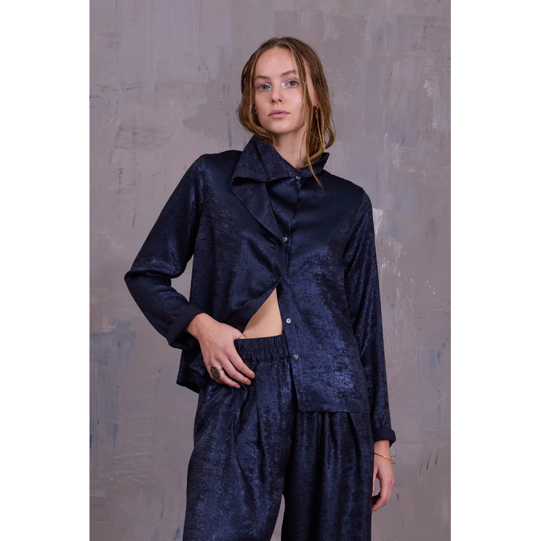 Nathalie Vleeschouwer blouse blue 2