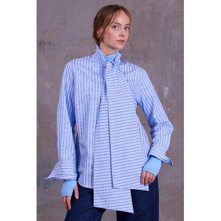Nathalie Vleeschouwer blouse blauw