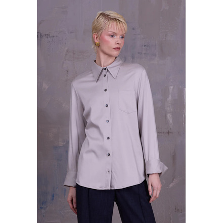 Nathalie Vleeschouwer blouse grijs
