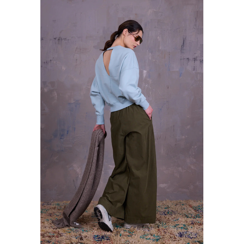 Nathalie Vleeschouwer sweater vert 3