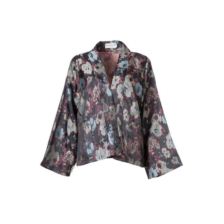 Nathalie Vleeschouwer vest blauw