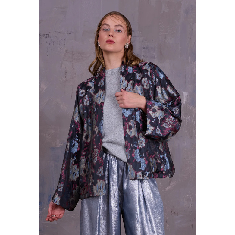 Nathalie Vleeschouwer weste blau 2