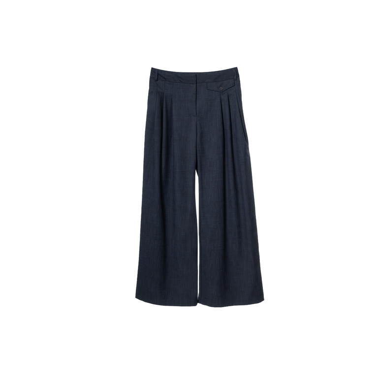 Nathalie Vleeschouwer broek blauw