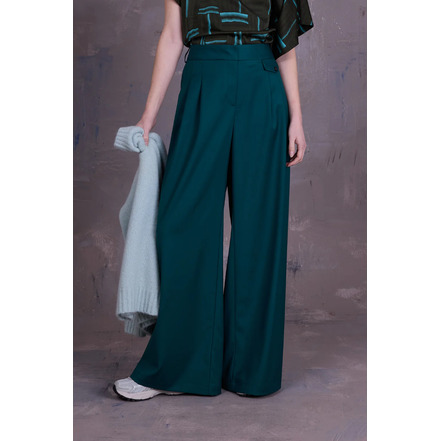 Nathalie Vleeschouwer broek groen