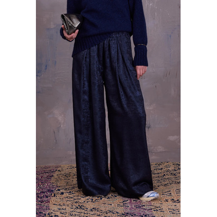 Nathalie Vleeschouwer broek blauw