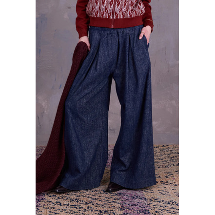 Nathalie Vleeschouwer broek blauw