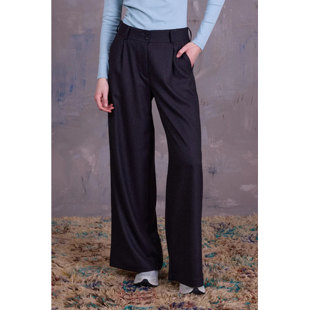 Nathalie Vleeschouwer broek blauw