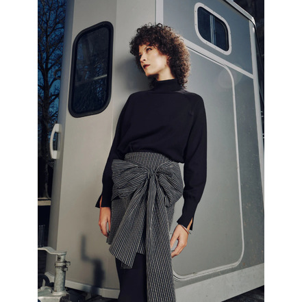 Nathalie Vleeschouwer skirt black