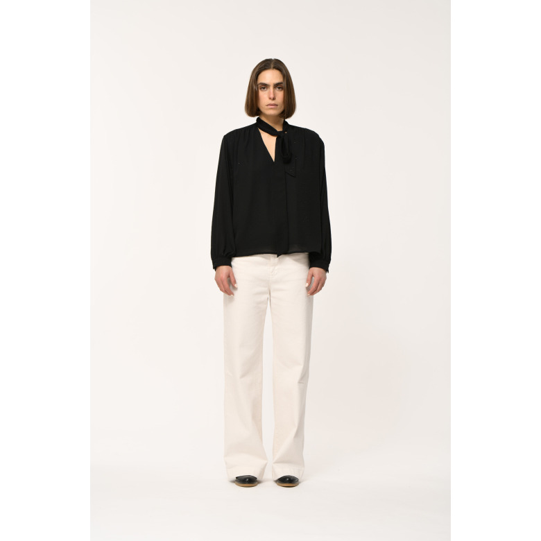 La Fee Maraboutee bluse schwarz 2