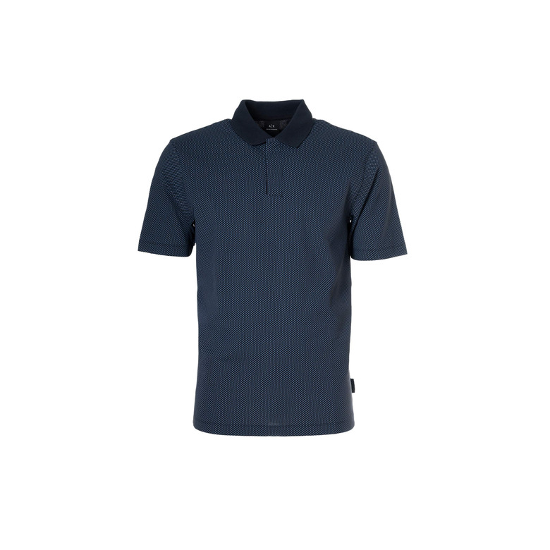 Armani Exchange polo blauw 1