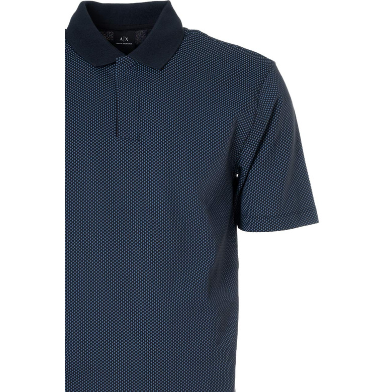 Armani Exchange polo blauw 2