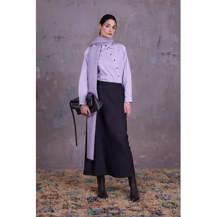 Nathalie Vleeschouwer skirt blue
