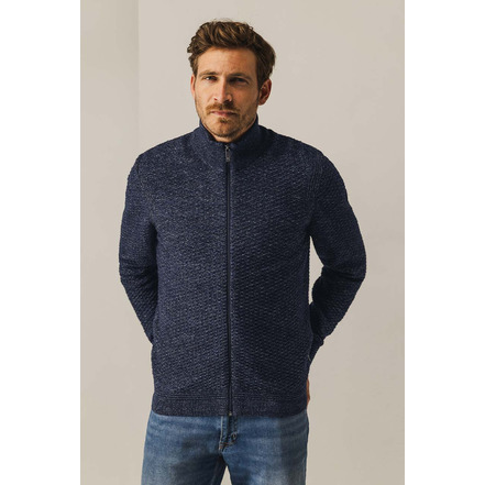 State Of Art cardigan blauw