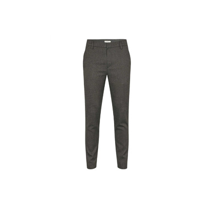 Plain broek 34 inch bruin