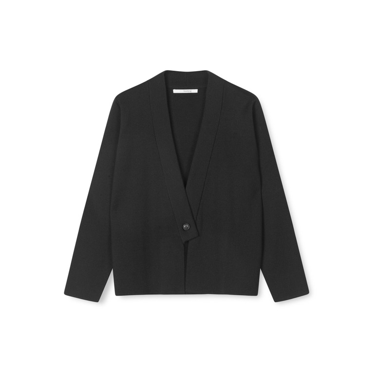 Sibin Linnebjerg cardigan zwart