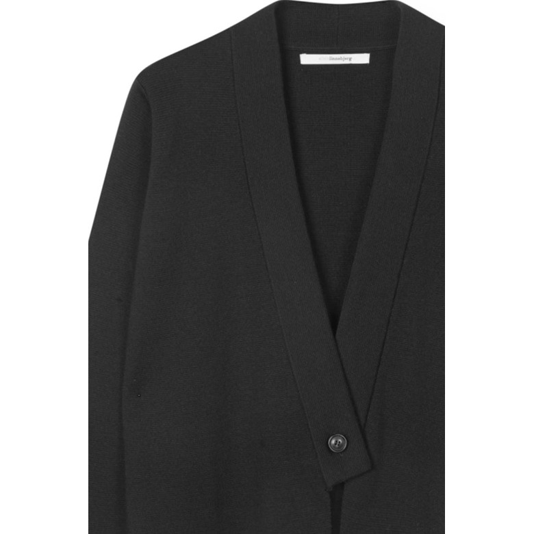Sibin Linnebjerg strickjacke schwarz 2