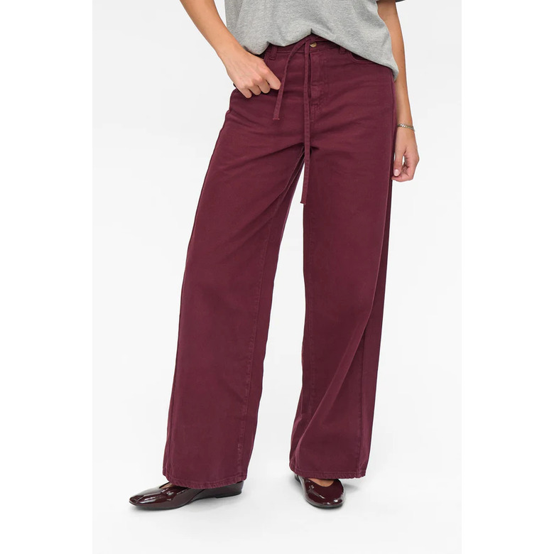 Numph jeans bordeaux 2