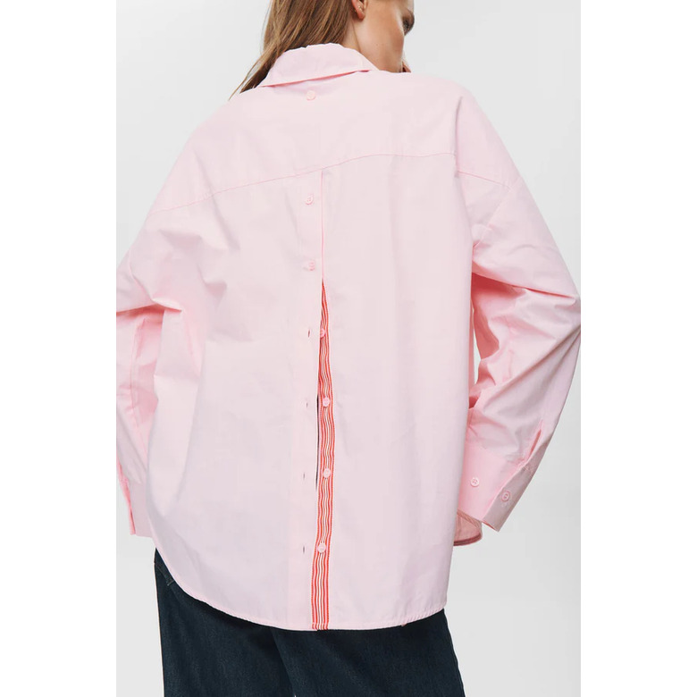 Numph blouse roze 2