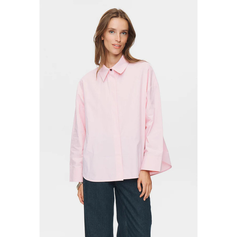Numph blouse roze 3