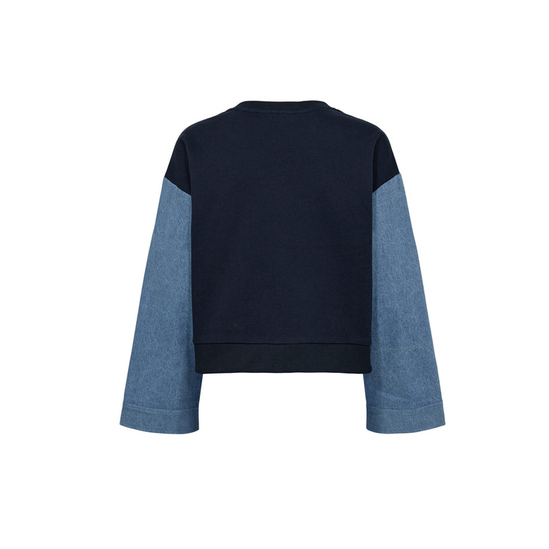 Numph sweater blau 2