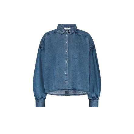 By-bar blouse blauw