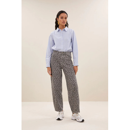 By-bar blouse blauw