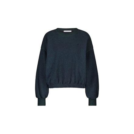 By-bar sweater bleu