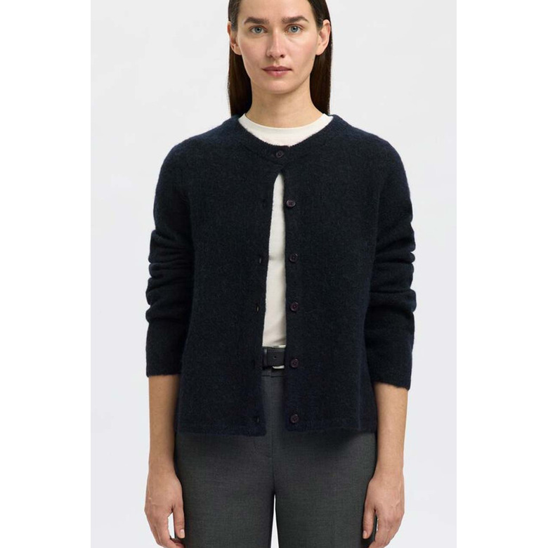 Selected Femme cardigan blue 2