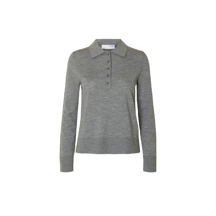 Selected Femme polo grey