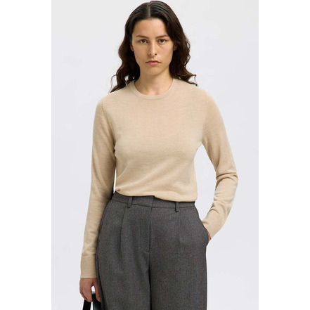 Selected Femme pull beige