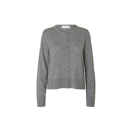 Selected Femme cardigan grijs