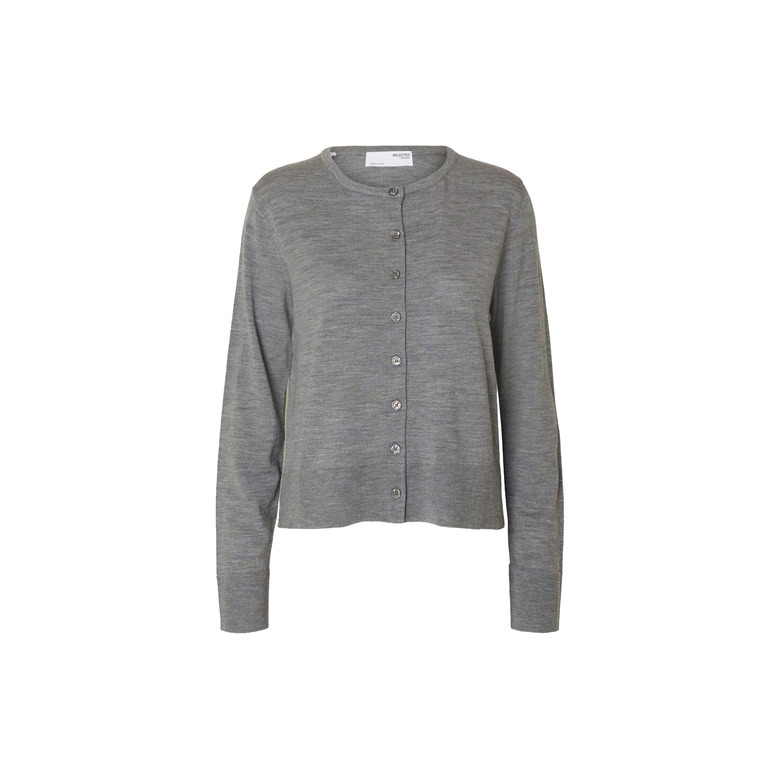 Selected Femme cardigan grijs
