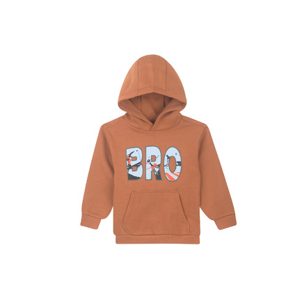 Someone Kids hoodie cognac