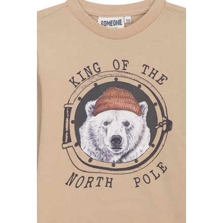 Someone Kids t-shirt beige
