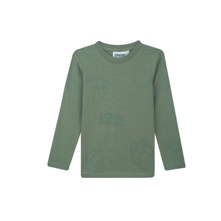 Someone Kids t-shirt groen